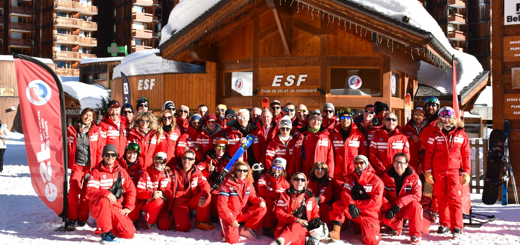 Notre école Esf Plagne Bellecôte 